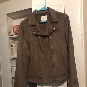Faux Suede Moro Jacket